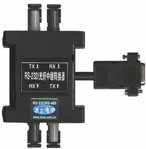波仕技術 RS-232 雙路光纖轉換器