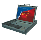 瑞豐科技 RFK-180D 軍用翻蓋式、抽屜上架液晶顯示器