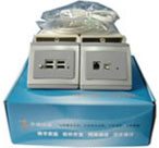 華域國盛 嵌入式USB雙絞線面板DH-D8280