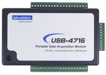 研華自動化推出USB-4716多功能數據采集模塊