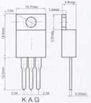 華澳 16A雙向可控硅JST616