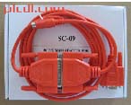 三菱 SC-09(紅色) PLC 編程電纜(代理)