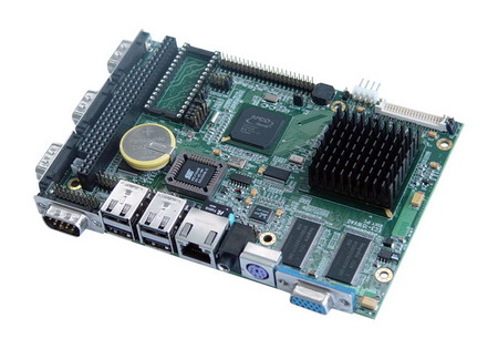 藍天工控AMD LX800低功耗嵌入式主板亮相