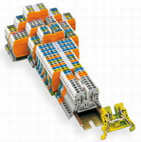 萬可電子 緊湊型軌裝接線端子和端子排