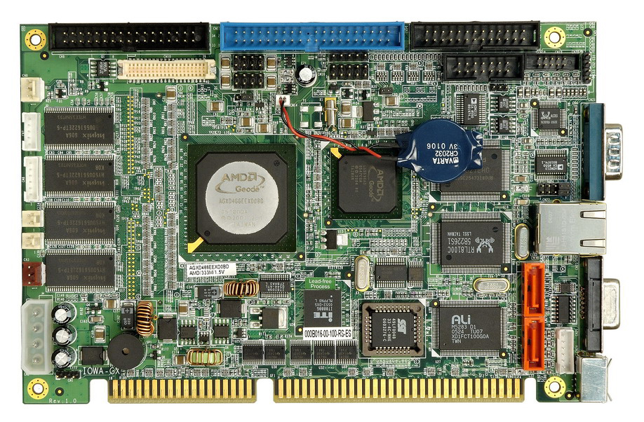 IOWA-GX466-128M ISA總線無風扇半長卡