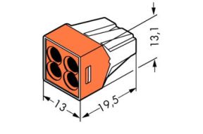 萬可(WAGO)建筑布線、照明連接器774-104