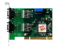泓格新產(chǎn)品:VXC-142AU Universal PCI,2口RS-422/485通信卡