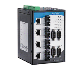Moxa推出全新的交換型串口設(shè)備聯(lián)網(wǎng)服務(wù)器