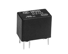 宏發(fā)電聲 超小型高靈敏繼電器HFD23