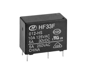 宏發電聲 小型中功率繼電器 HF33F