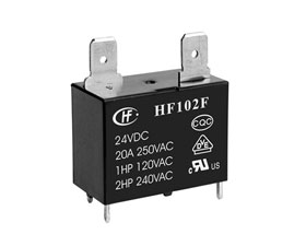 宏發電聲 小型大功率繼電器 HF102F