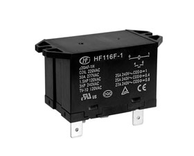 宏發電聲 小型大功率繼電器 HF116F-1