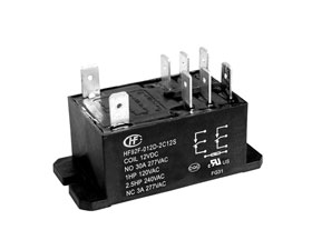 宏發電聲 小型大功率繼電器 HF92F