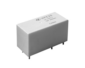 宏發電聲 小型大功率磁保持繼電器 HFE20