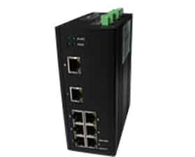 華源格林 智能型工業(yè)以太網(wǎng)交換機EA1009-8T