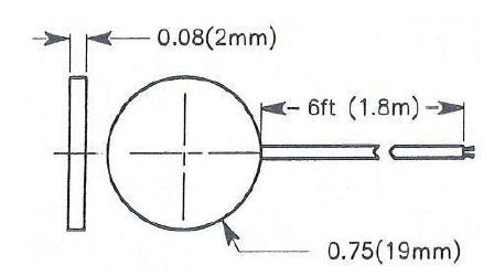 圖新電子 接觸式熱流傳感器