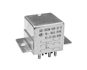 宏發電聲 1立方英寸三組轉換觸點密封電磁繼電器 JQX-3025M