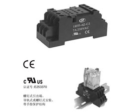 宏發電聲 繼電器插座 18FF-4Z-C2