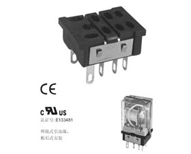 宏發電聲 繼電器插座13F-2Z-A1