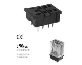宏發電聲 繼電器插座13F-2Z-A2