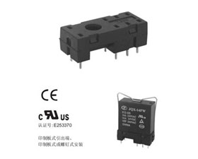 宏發電聲 繼電器插座14FF-2Z-A1