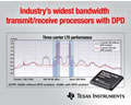 TI推出針對3G、4G 無線基站的傳輸/接收處理器