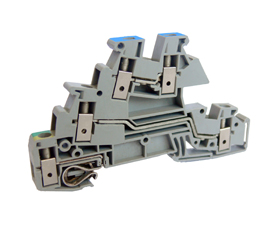 友邦 UKJ系列框式螺釘壓接端子排 UKJ-4JD/L-N