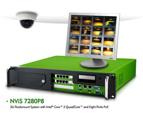 新漢 U PoE 接口的視頻監控產品- NViS 7280 系列