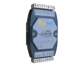 集智達 RemoDAQ-8063/8063+ 8路隔離數字量輸入/3路繼電器輸出模塊