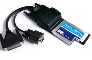 博亞特 ExpressCard54mm物理具中斷串并口卡