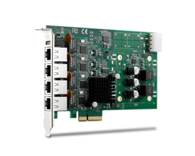 凌華科技發表四通道PoE接口高速圖像采集卡GIE64+