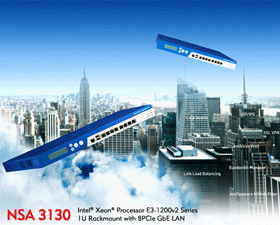 新漢NSA 3130 1U網絡安全平臺實現性能與成本最佳平衡