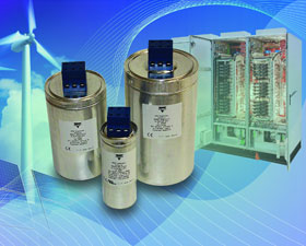 Vishay發(fā)布用于電力電子產(chǎn)品的新系列3相圓柱形電容器